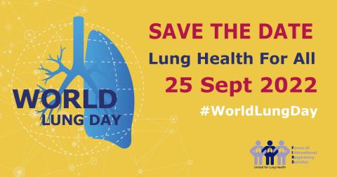 World Lung Day - 25 September